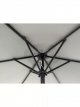 Metal Pole Garden Parasol, 2.2m